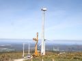 Un parque eólico ya en funcionamiento en Vimianzo