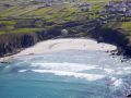 Playa y núcleo de Beo, en Malpica
