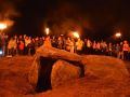 Na actividade de observación astronómica dende o Dolmen da Arca da Piosa participa moita xente