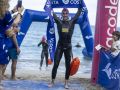 Malpica celebró este domingo una nueva edición de la travesía a nado Illas Sisargas con casi 200 nadadores