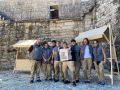 Los alumnos del obradoiro de empleo en Vimianzo