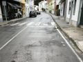 Estado de la carretera de Camelle, en Camariñas