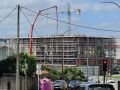 Nuevo edificio residencial que está en construcción en la zona de Rego da Balsa