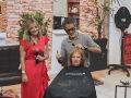 Carlos Bardullas en su corte en directo en la TVG