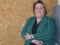 Sandra Vilela, portavoz del PP de MuxíaLa portavoz del PP de Muxía, Sandra Vilela, durante un acto electoral