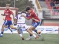 Marru, autor de dos tantos, durante el encuentro ante el Numancia