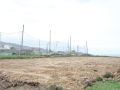 El pavimento de la pista polideportiva de Razo fue retirado esta semana