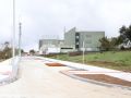 Construcción de la nueva calle por detrás del centro de salud