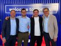 Los socios de Kelea, Óscar Naveiras, Christian Balsa, Santi Vidal, José Antonio Ortega, de izquierda a derecha