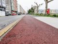 La actual pista de atletismo del barrio de O Chorís de Carballo