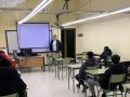 Una de las sesiones en los centros educativos del programa Odisea de Vieiro