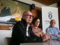 El diputado de Turismo, la directiva de la asociación y el alcalde| cedida