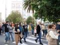 Unas 300 personas se manifestaron en Carballo para exigir mejoras en cubrir las necesidades del alumnado con necesidades especiales