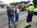 Obras de saneamiento en A Feira de Verdillo