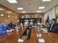 El encuentro mantenido ayer en el complejo medioambiental de Cerceda  cedida
