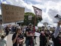 La manifestación contra la planta de biogás del sábado