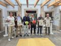 Ferraces, Reguera, Bernárdez, Pérez, Barreiro y Villamarín durante la presentación