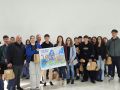 Entrega del premio del concurso de los carteles de Europa