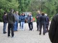 La visita de los representantes municipales a una de las zonas de actuación