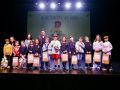 Os alumnos premiados nos concursos de lectura de Cee