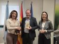 Visita de la delegación de Macedonia del Norte a Sogama