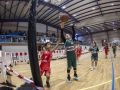 Cerca de 500 niños se dieron cita en el pabellón Carballo Calero para participar en una nueva edición del Pequebasket organizado por las Escola Basket Xiria