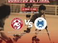 Cartel anunciador de la fase de categoría benjamín