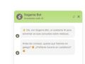 Pantallazo del chatbol en la página web de Sogama