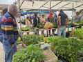 Uno de los puestos en la feria de Carballo este jueves