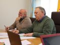 En primer término, el regidor larachés, José Manuel López Varela