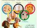 Cartel de las Olimpiadas de juegos tradicionales