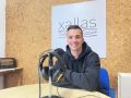 Sergio Barbeira en los estudios de Radio Xallas