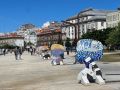 Murales en la marina coruñesa
