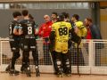 Ramón Canalda dando instrucciones a sus jugadores en un partido ante el Liceo B