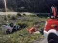 El accidente de tráfico de este domingo en Malpica