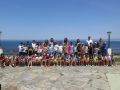 Participantes en el Campamento de Caión