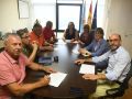 Reunión de los representantes autonómicos y de la cofradía de Camelle