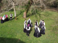 La danza ejecutada por alumnos del IES de Baio