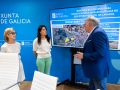 Firma del convenio para humanizar el entorno del colegio Otero Pedrayo de A Laracha
