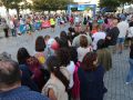 El desarollo de la carrera fue seguida por mucho público