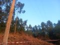 Líneas de alta tensión en Muxía