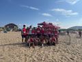 Deportistas del Sysca juvenil, júnior y absoluto que acudieron a Campeonato de España estival de playa celebrado en Cantabria