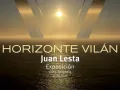 Cartel de la exposición en el Cabo Vilán