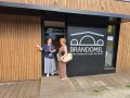 La oficina de turismode Brandomil en julio