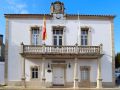 Vista de la sede consistorial de Ponteceso