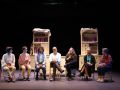 Presentación del espectáculo de AsSircópatas, ayer, en el Pazo da Cultura