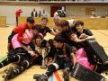 Los jugadores del Lubiáns, celebrando el título