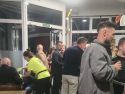 Celebración del primer aniversario del bar Caión, en Carballo