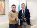 Mato y Rueda, durante el encuentro