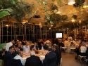 La cena anual de socios de Axober celebrada en el Pazo de Vilar de Francos